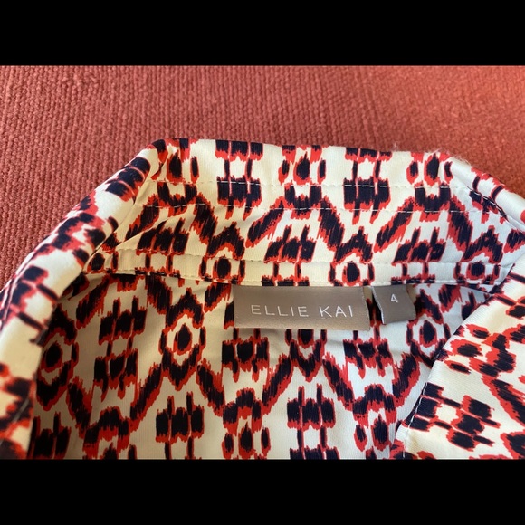 Ellie Kai patterned blouse - Picture 3 of 4